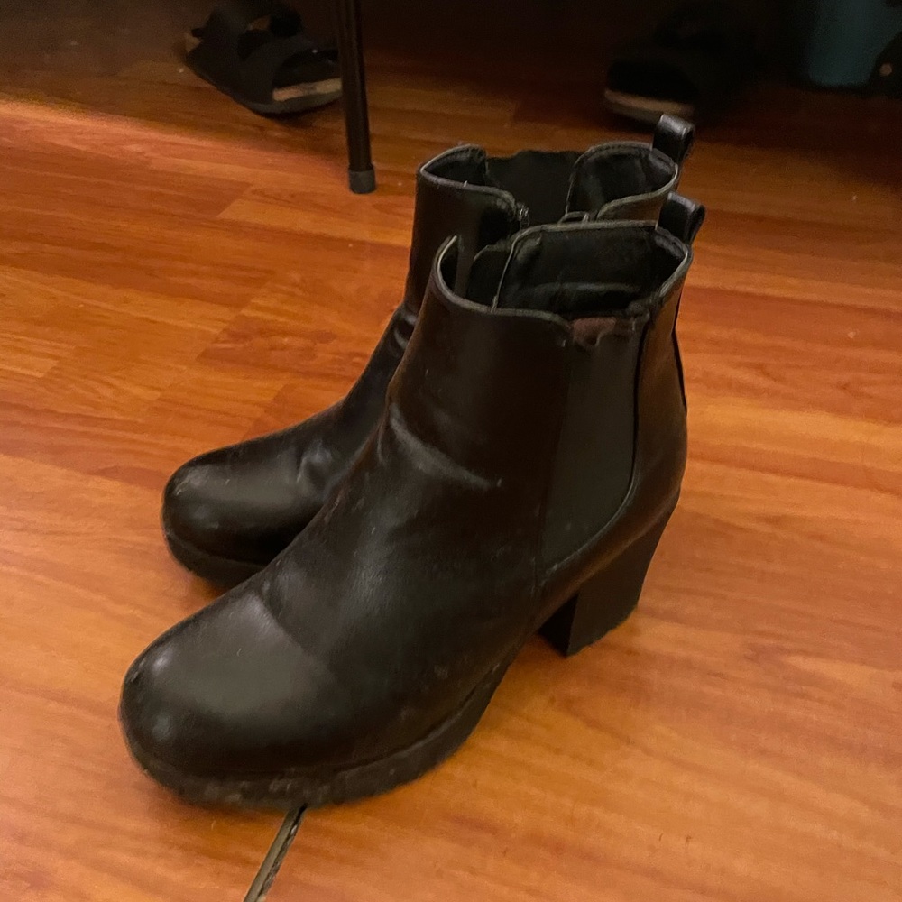 Black booties